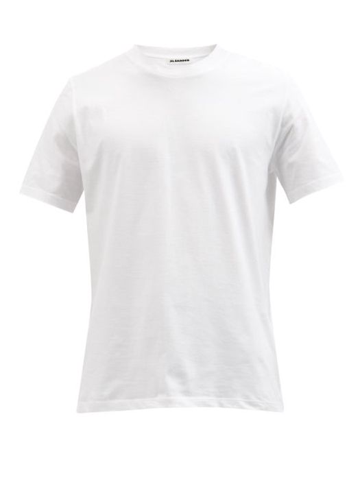Jil Sander - Cotton-jersey T-shirt - Mens - White