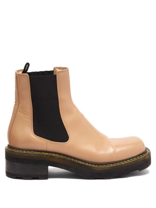 Gabriela Hearst - Jil Leather Chelsea Boots - Womens - Beige