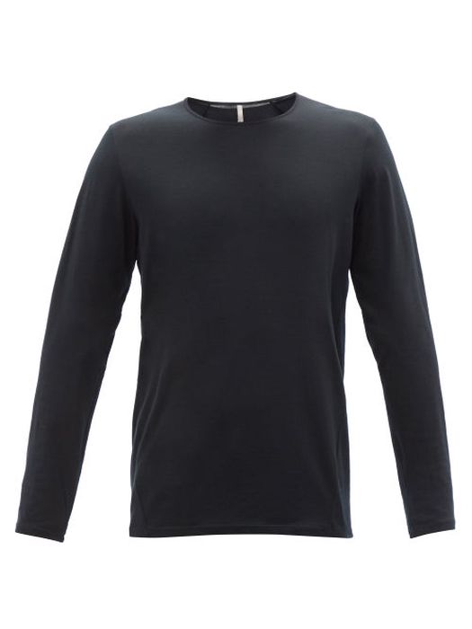 Veilance - Frame Wool-blend Long-sleeved T-shirt - Mens - Black