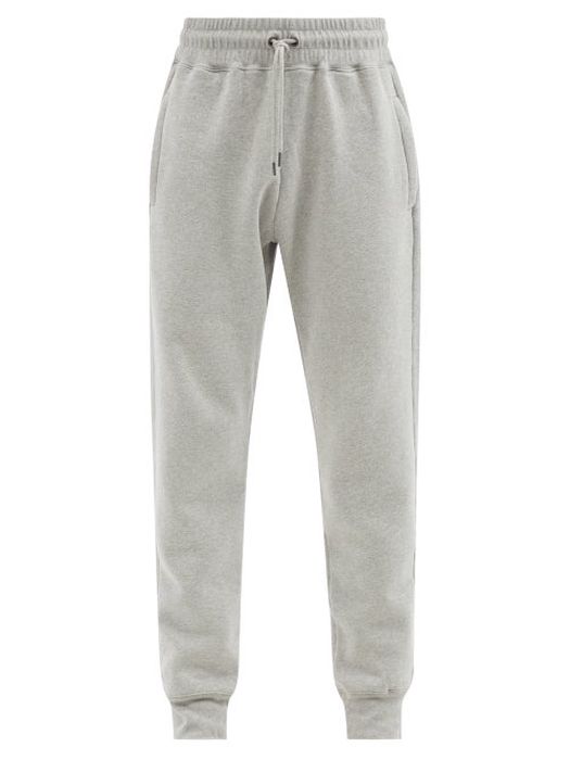 Raey - Recycled-yarn Cotton-blend Slim-fit Trackpants - Mens - Grey