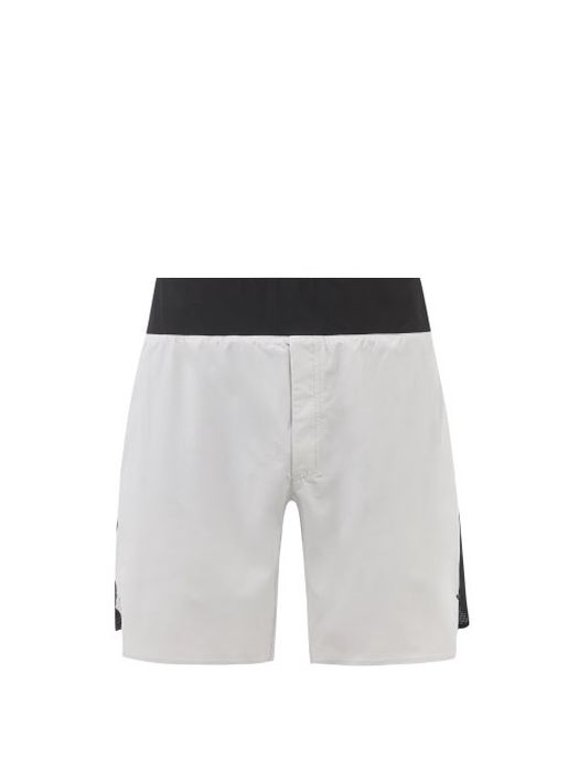 On - Lightweight Technical-shell And Mesh Shorts - Mens - Grey