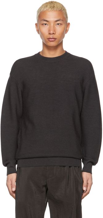 Lemaire Grey Crewneck Sweater