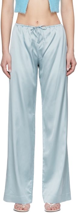 Jacquemus Blue 'Le Pantalon Mentalo' Lounge Pants