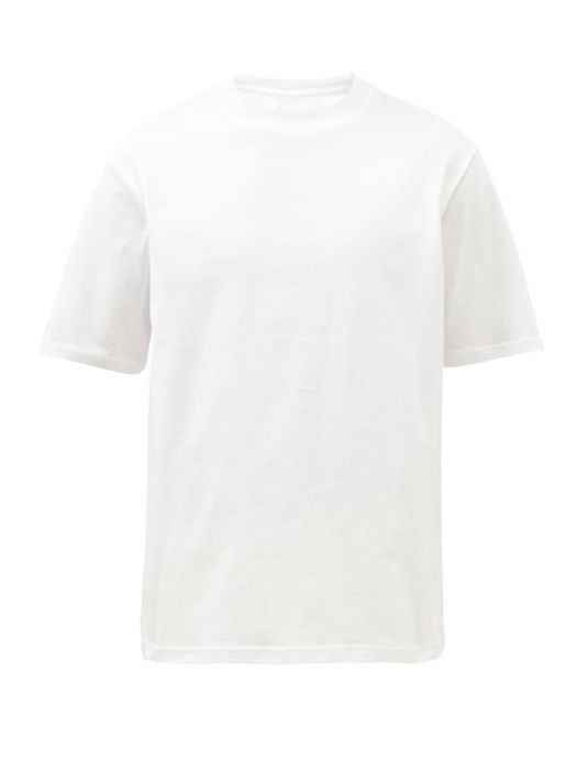 Studio Nicholson - Bric Cotton-jersey T-shirt - Mens - White
