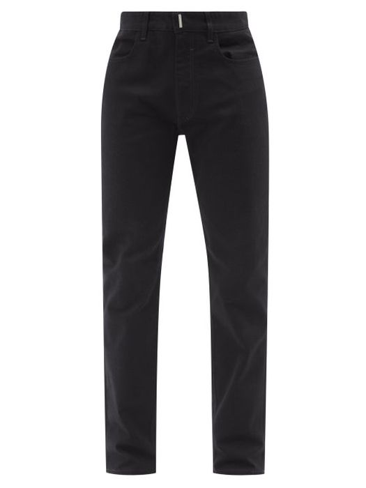 Givenchy - 4g-logo Slim-leg Jeans - Mens - Black