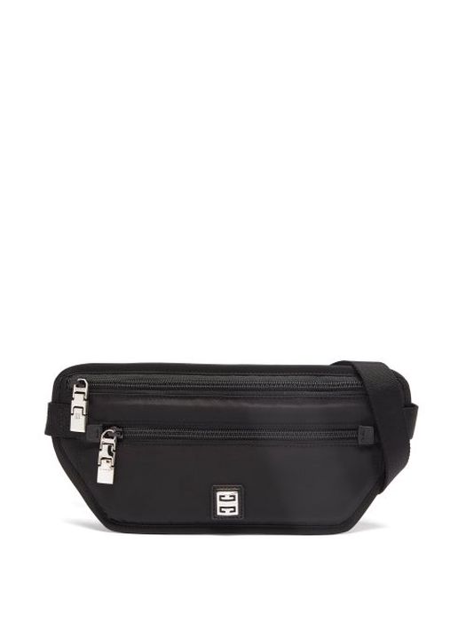 Givenchy - 4g Canvas Belt Bag - Mens - Black