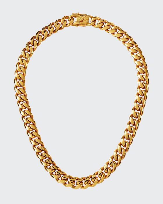 Ruth Curb Chain Necklace, 12mm