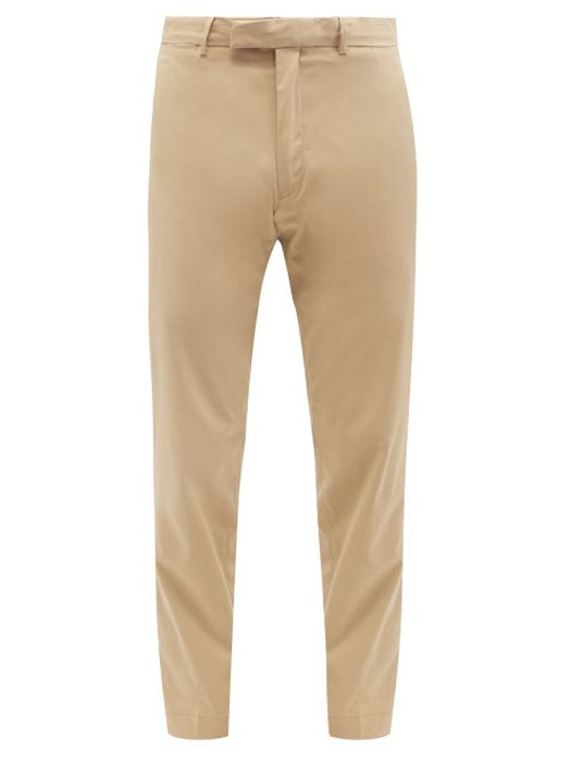 Polo Ralph Lauren - Rlx Twill Slim-leg Golf Trousers - Mens - Beige