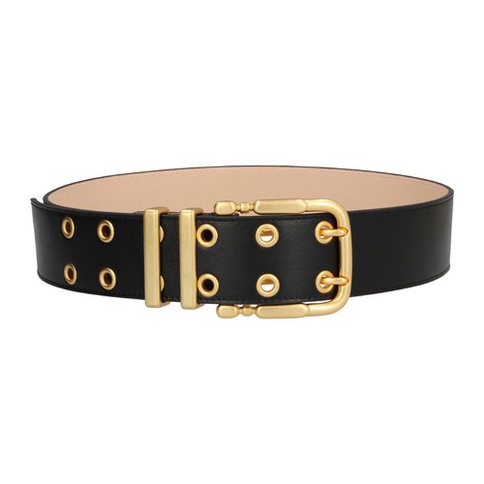 Duo leather belt