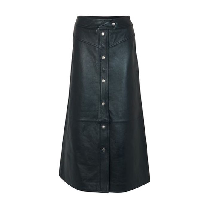 Gianna leather skirt
