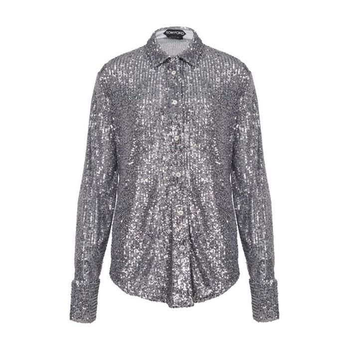 All Over Sequins Shirt