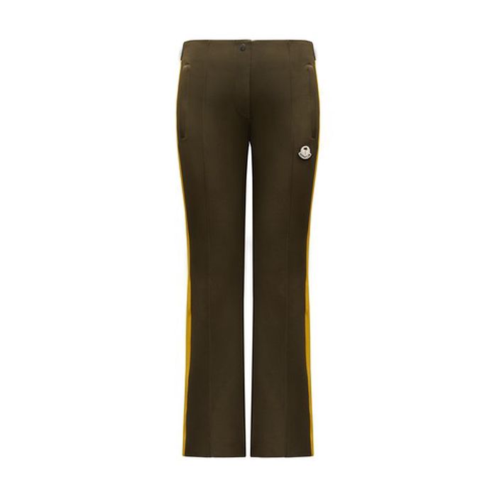 8 Moncler Palm Angels - Flared Gabardine Trousers