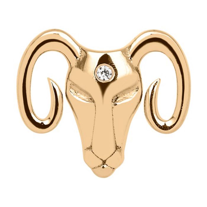 Aries zodiac sign piercing