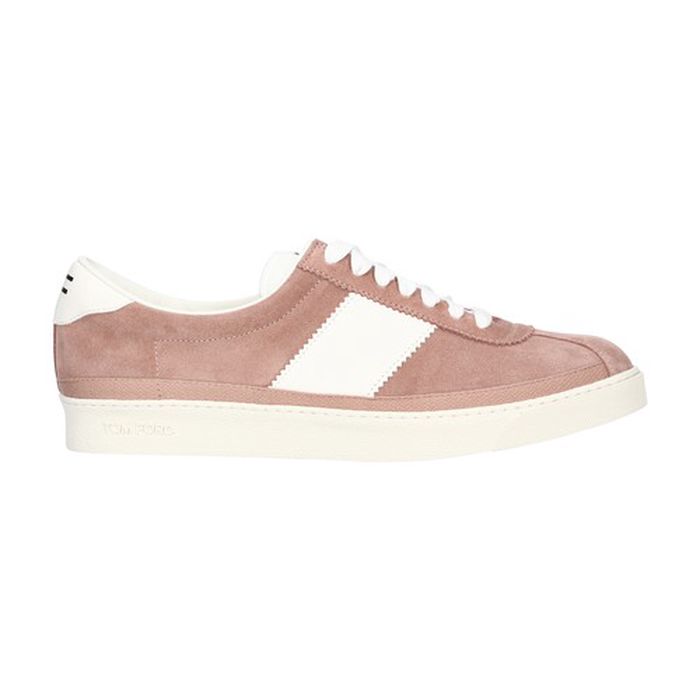 Bannister low top suede sneakers