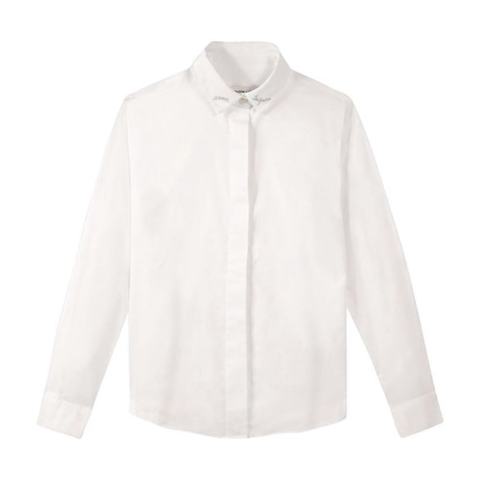 "Amours toujours" Temple button-down shirt