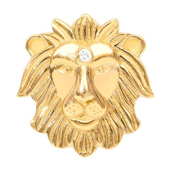 Lion zodiac sign piercing