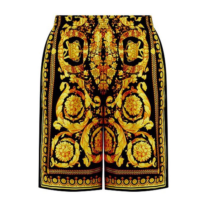 Barocco Print Shorts