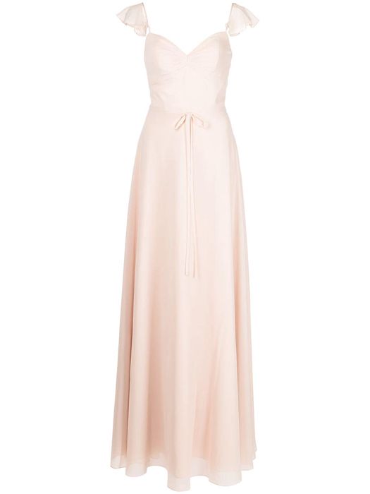 Marchesa Notte Bridesmaids floor-length gown - Pink