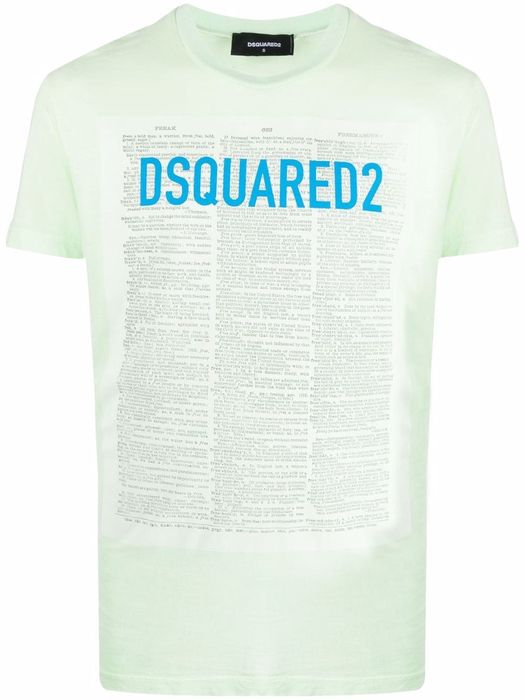 Dsquared2 logo-print cotton T-shirt - Green