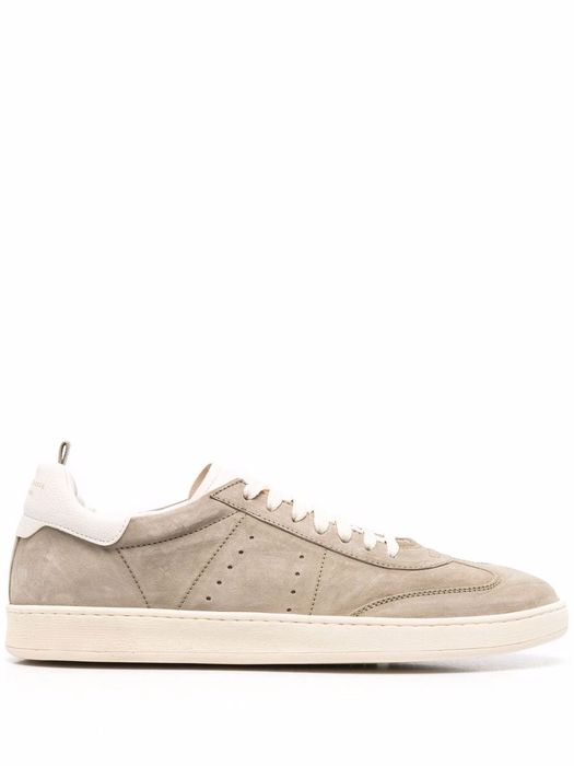 Officine Creative suede lace-up sneakers - Neutrals