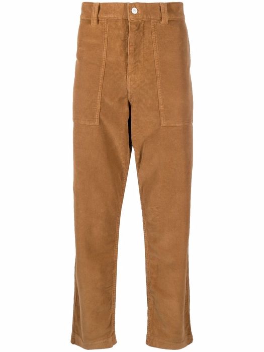 PS Paul Smith straight-leg corduroy trousers - Brown