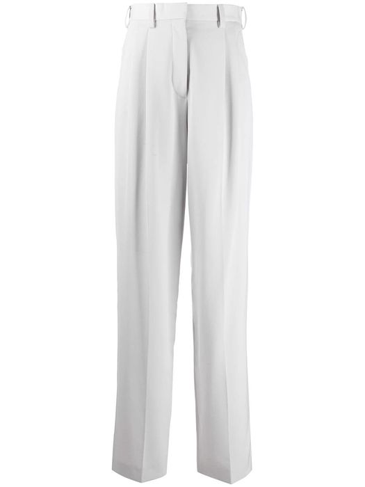 Stella McCartney tailored high-waisted trousers - Grey