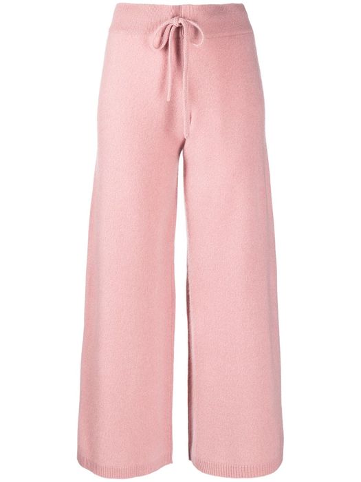 Madeleine Thompson Cygnus wide-leg trousers - Pink