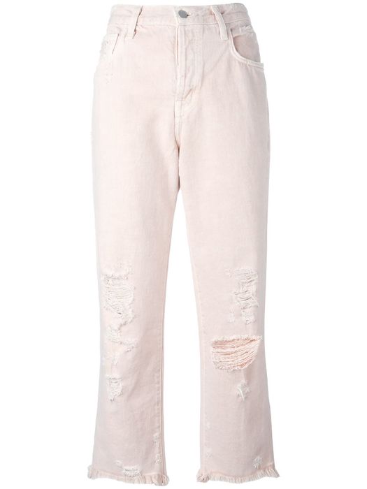 J Brand Ivy cropped jeans - Pink