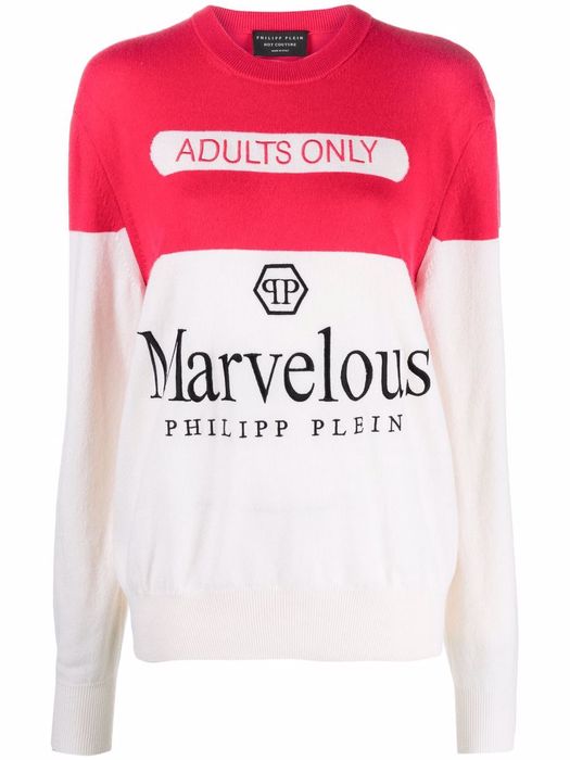 Philipp Plein Marvelous cashmere jumper - Red