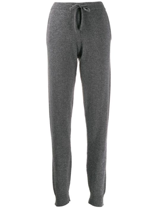 Chinti and Parker cashmere track pants - Grey