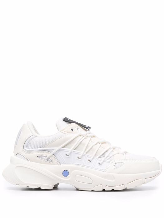 MCQ logo patch lace-up sneakers - Neutrals