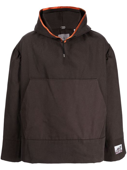 Boramy Viguier taupe cotton hoodie - Brown