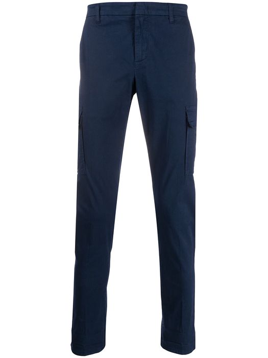 DONDUP slim fit cargo trousers - Blue