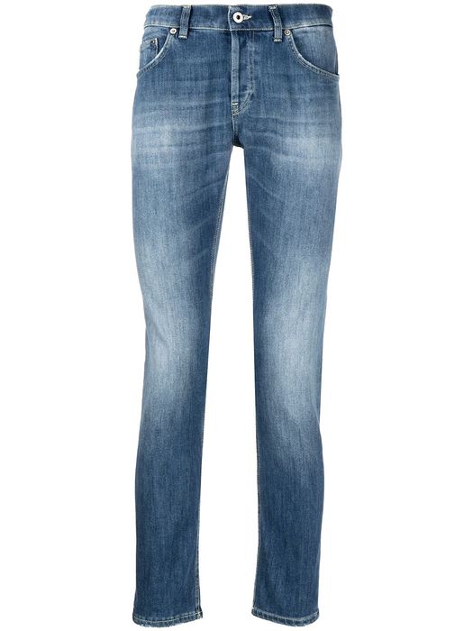 DONDUP stonewashed skinny jeans - Blue