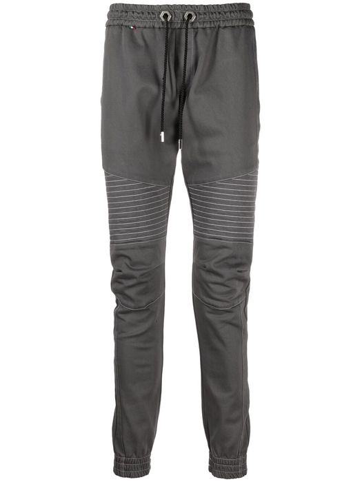 Philipp Plein Iconic Plein panelled trousers - Grey