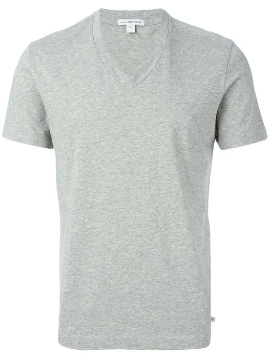 James Perse V-neck T-shirt - Grey