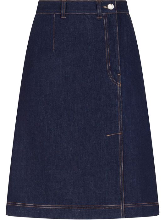Dolce & Gabbana A-line denim skirt - Blue