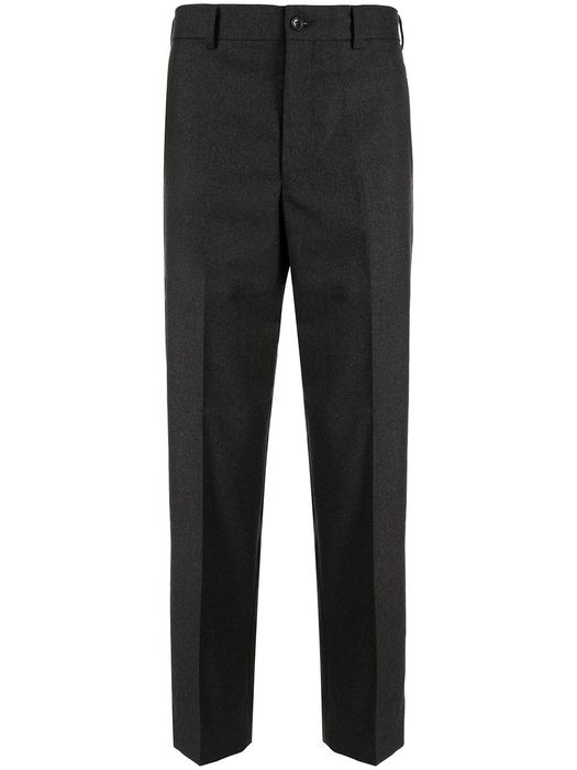 Comme Des Garçons Homme Deux straight-leg wool trousers - Black