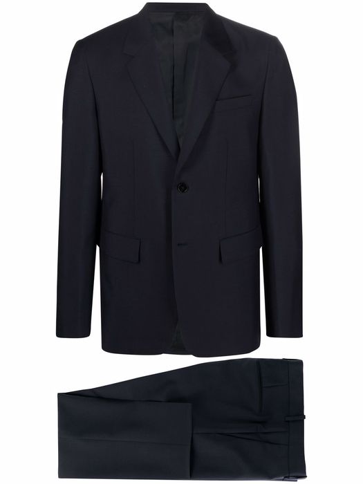 Jil Sander Essential single-breasted suit - Blue