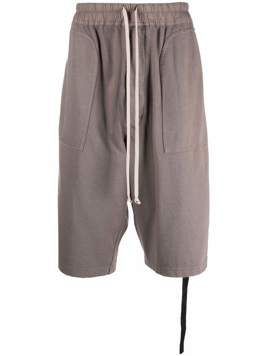 Rick Owens DRKSHDW knee-length Bela shorts - Grey