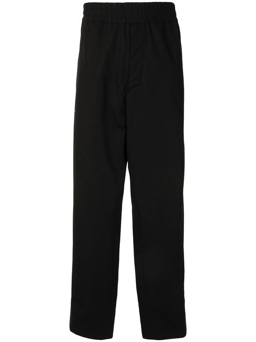 OAMC cotton track trousers - Black