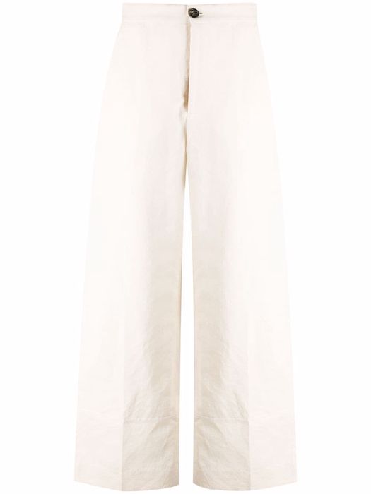 colville wide-leg flared trousers - Neutrals