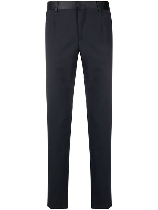 Philipp Plein Iconic slim-fit tailored trousers - Blue