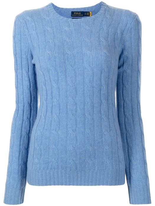 Polo Ralph Lauren cable-knit jumper - Blue