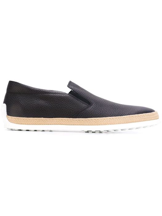 Tod's classic slip on sneakers - Blue