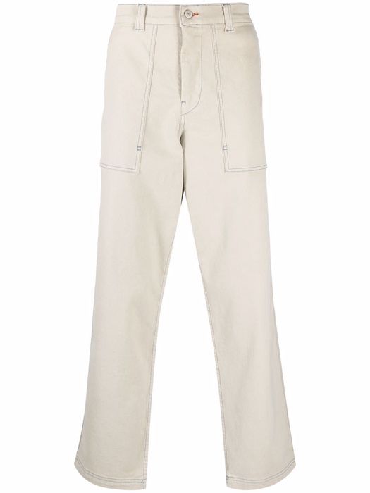 PS Paul Smith straight leg trousers - Neutrals