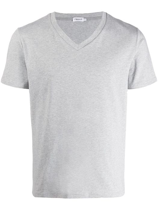 Filippa K Lycra v-neck T-shirt - Grey