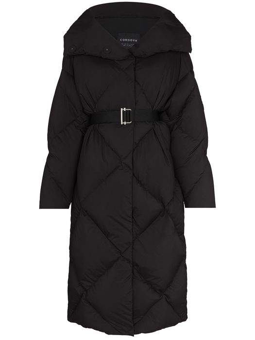Cordova Pyrenees quilted ski coat - Black