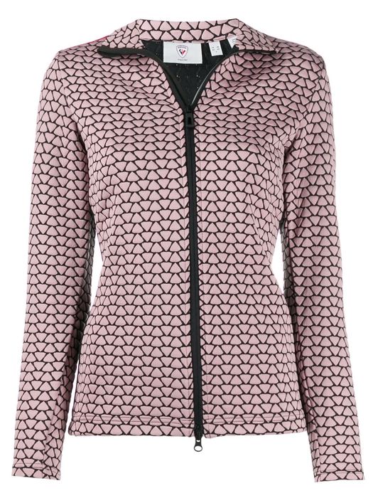 Rossignol Print Hiver Full Zip jacket - Pink
