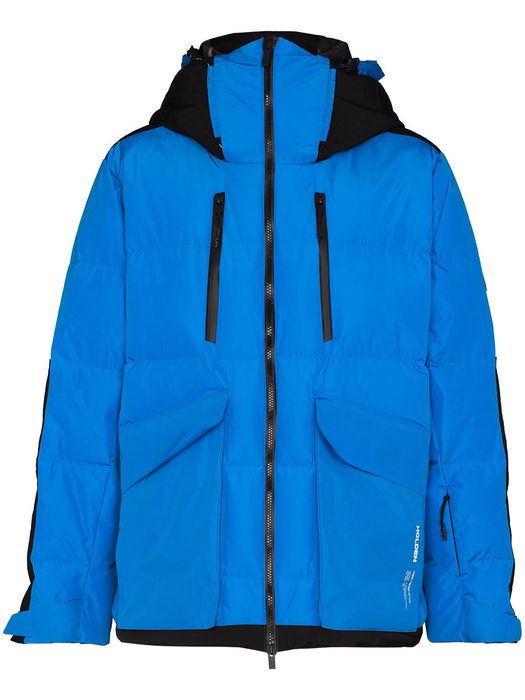 Holden Peak padded zipped ski jacket - Black